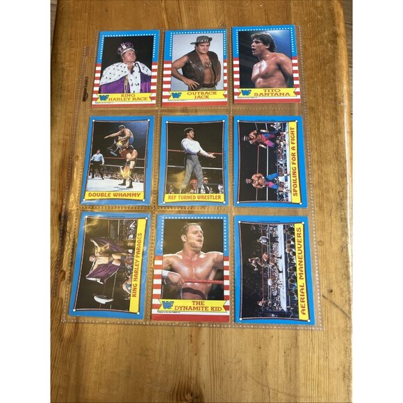 Vintage Assorted WWF Trading Card Wrestling WWE Lot - Picture 6 of 10